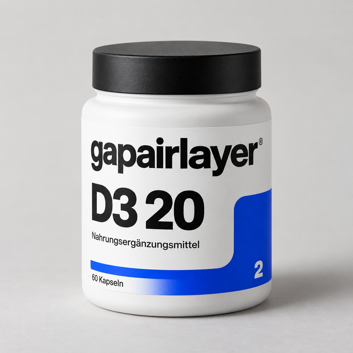 gapairlayer D3 20: Dose mit 60 Kapseln